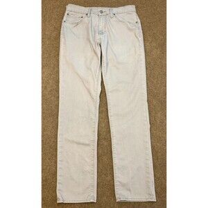 Levis 511 Jeans Mens 32x32 Slim Fit Straight Leg Gray Wash Stretch Denim